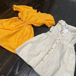 One brand new Zara dresses and one worn once. Girls size 8.